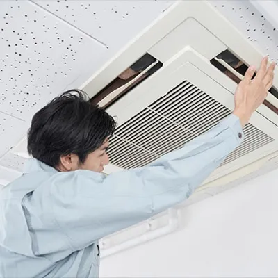 業務用エアコンの清掃